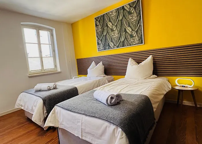 Lägenhet Workers Fuer 4-14 Pers, Parkplatz, Wlan, Einzelbetten *